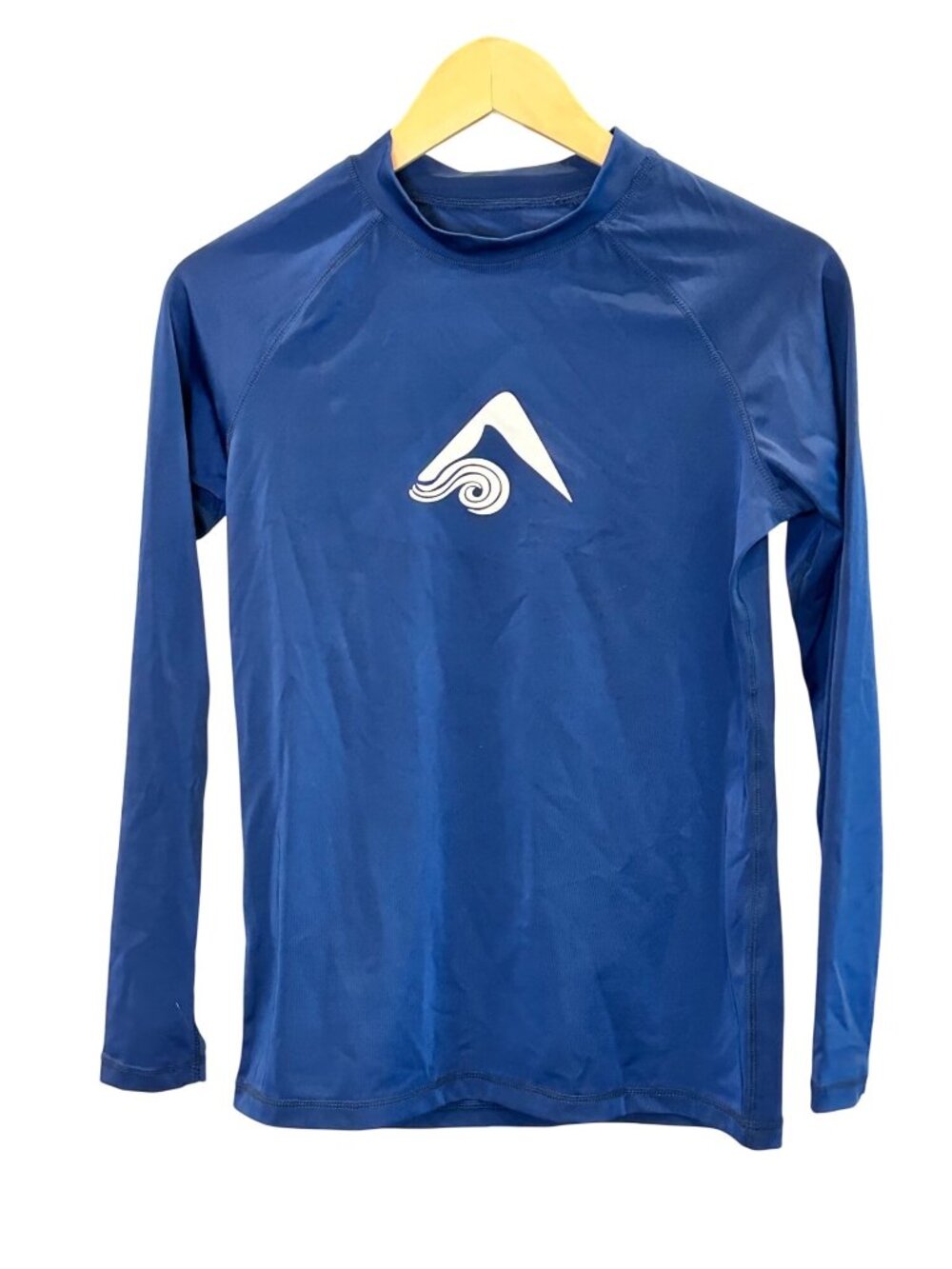 Kanu Surf Women's Size S Keri Long-Sleeve UPF 50+ Rash Guard NWT Navy Blue